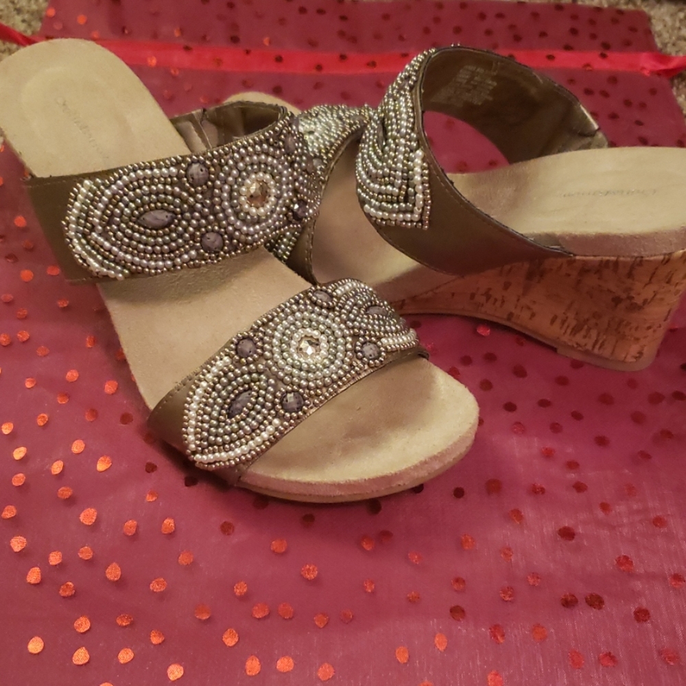 Women's Croft&Barrow Wedge Sandals